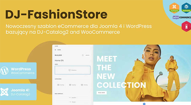 dj-fashion store szablon dj-catalog2 jm4 wordpress yootheme